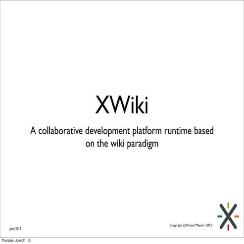 XWiki: Building a dynamic Conference web site