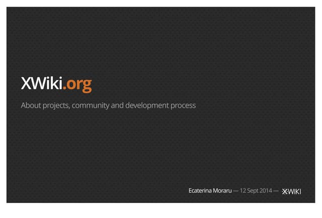 About XWiki.org