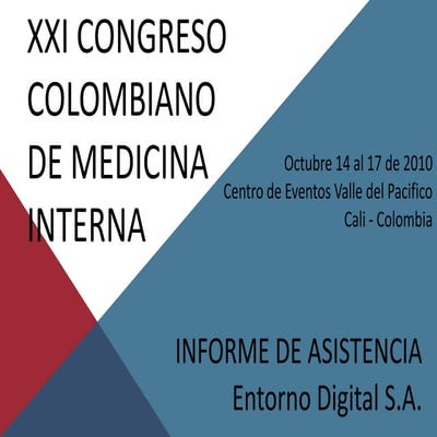 Xxi congreso colombiano de medicina  interna 2010