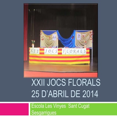Xxii jocs florals