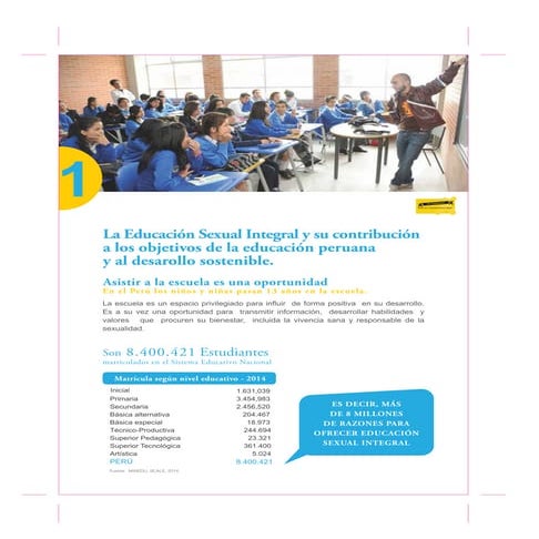 La Educación Sexual Integral y su contribución a los objetivos de la educació...