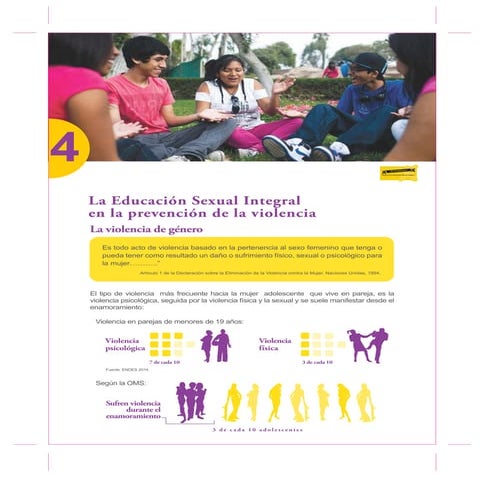 La Educación Sexual Integral en la Prevención de la Violencia.