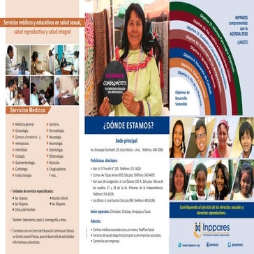 Tríptico Institucional 2017