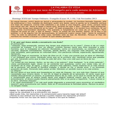ZAQUEO Y JESÚS