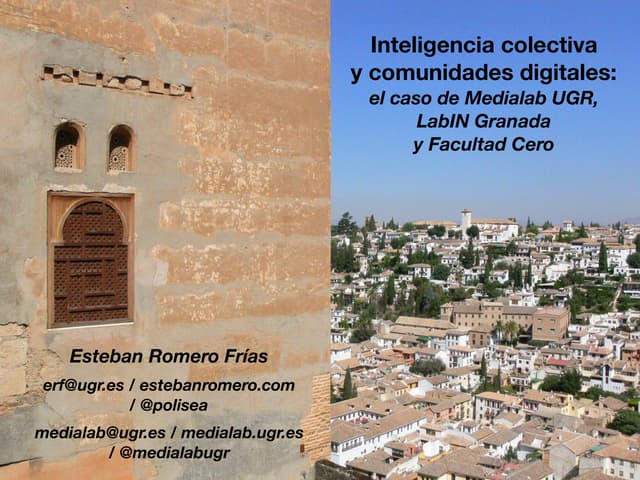 Medialab UGR: formas de trabajo y proyectos