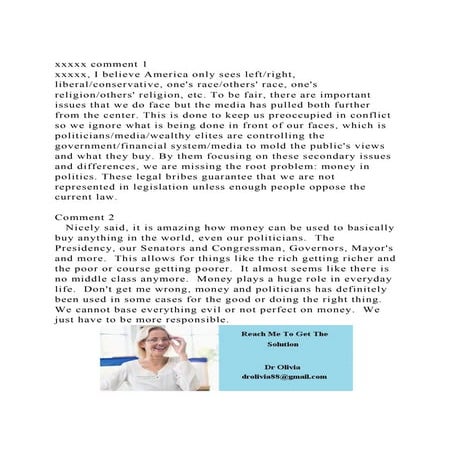 xxxxx comment 1xxxxx, I believe America only sees leftright, li.docx