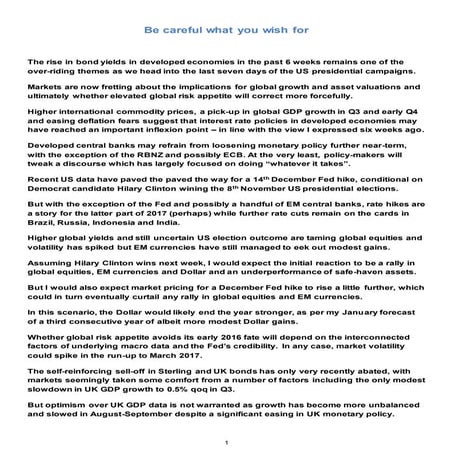 Olivier Desbarres - Be careful what you wish for