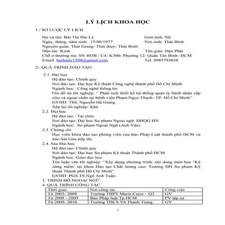 Xây dựng chương trình, nội dung môn học kỹ năng mềm tại khoa đào tạo chất lượ...