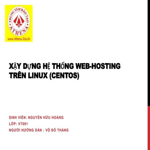 Xậy dựng hệ thống webserver trên linux 