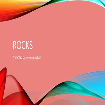 Rocks