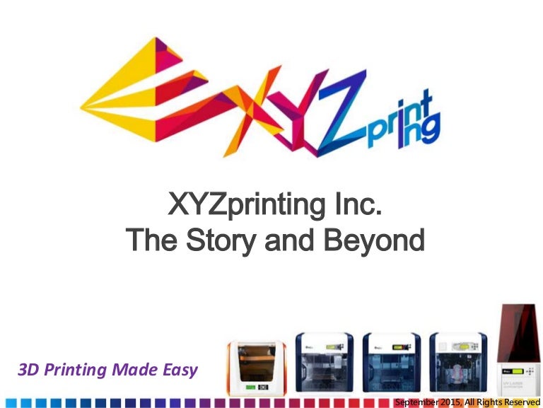XYZ printing Inc.