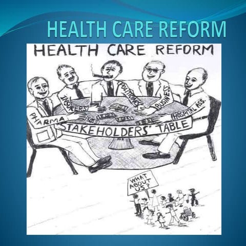 helth care reform