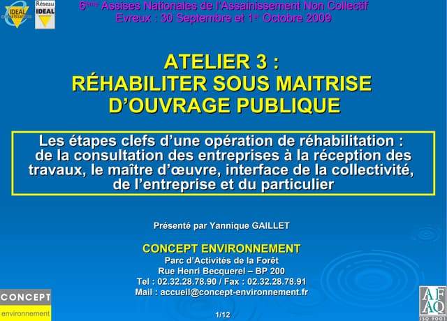 Les étapes clefs d'une opération de...