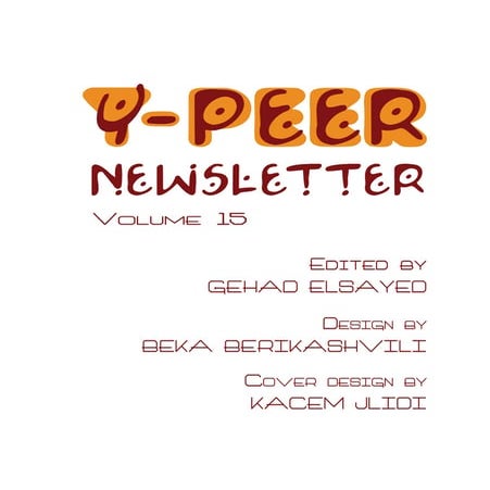 Y-PEER International Network's  Newsletter 2012