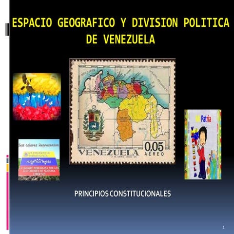 Espacio geografico y division politica de venezuela. video