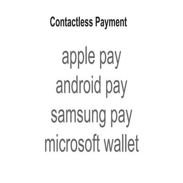 Contactless Payment