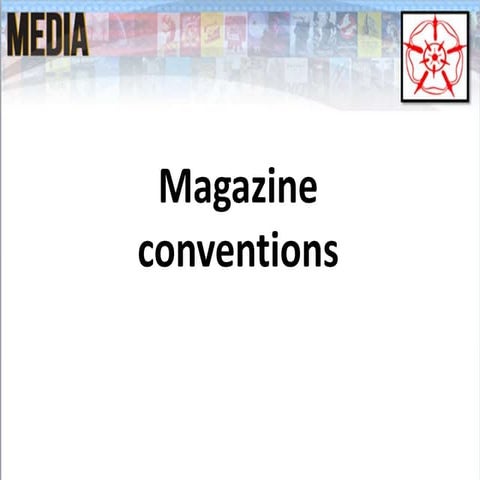 magazine cover conventions
