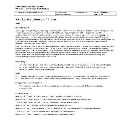 Y1 s1 b1_sense of place_brief