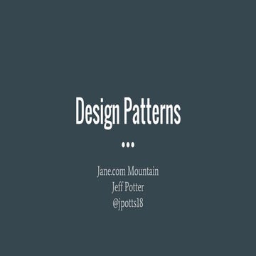 Design patterns