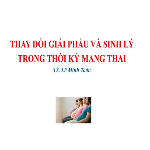 thay đổi giải phẩu và sinh lý trong thời kỳ mang thai