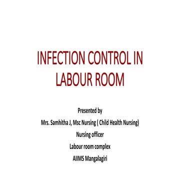 Setting of labor Room | PPTX