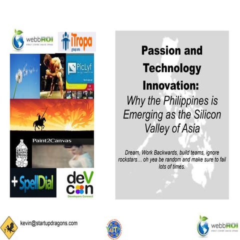 Y4IT Passion & Innovation Why Philippines is the Next Silicon Valley w Notes