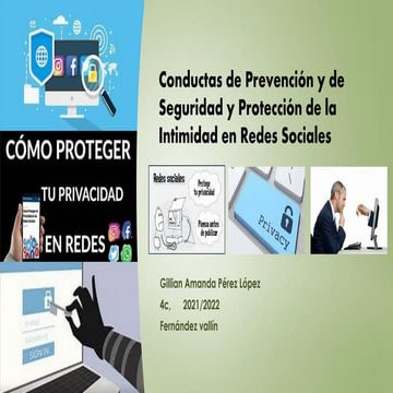 Ppt seguridad en las redes sociales | PPTX