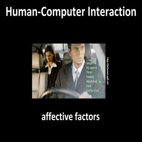 HCI 2014 (9 of 10): Affective Factors
