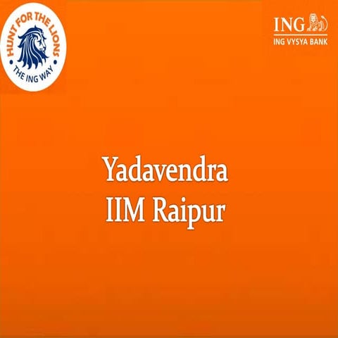 Yadvendra  IIM Raipur