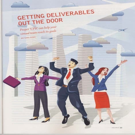 Getting Deliverable Out The Door, 