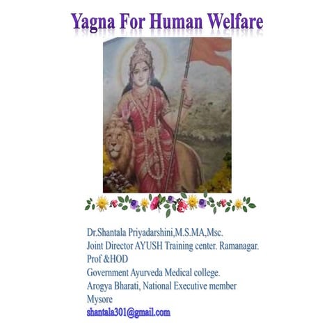 Yagna For Human Welfare