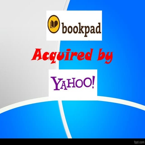 Yahoo acquire bookpad