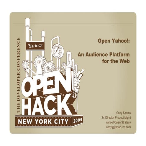 Open Yahoo! - An Audience Platform for the Web