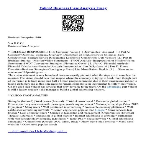 Business Analytics Capstone | PDF