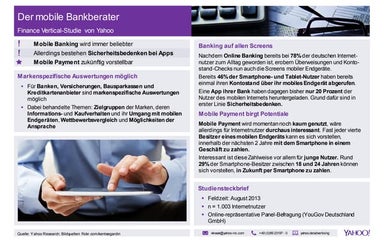 Yahoo Finanzstudie