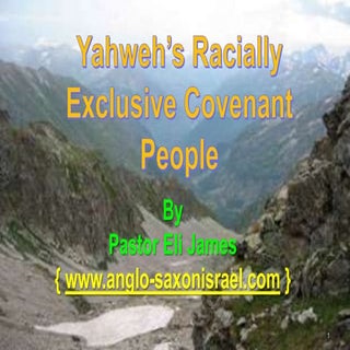 Yahwehs covenant people