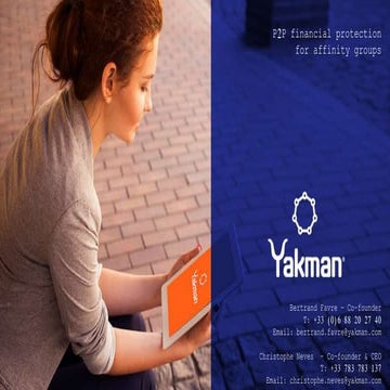 Europe Start-Up Insurtech Award 2017 - Yakman