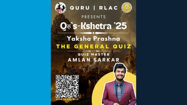 Yaksha Prashna | General Quiz at RLAC | Amlan Sarkar | Full Set