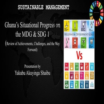 TRACKING GHANA MDGs AND SDGs PERFORMANCE.pptx