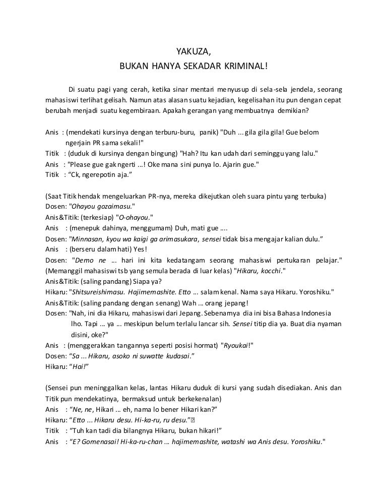 Contoh Drama Musikal / Contoh Naskah Drama Pdf Guru Galeri Contoh Drama Musikal / Contoh Naskah Drama Pdf Guru Galeri