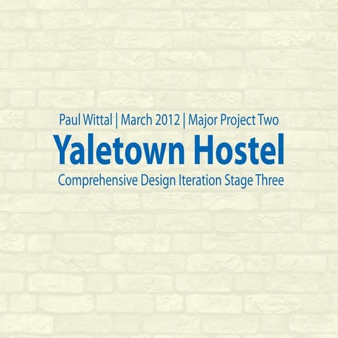 YaleHouse Boutique Hostel - MidTerm Presentation 
