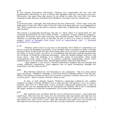 Yalom   love's executioner