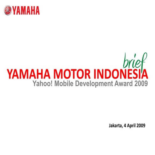 YMDA 09 (ID) - Yamaha Brief