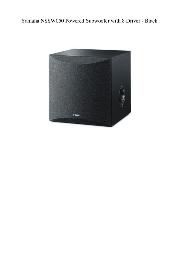 yamaha nssw050 active subwoofer