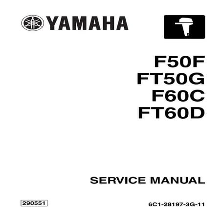 Yamaha outboard f60 ceht service repair manual sn1000001