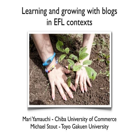 Learning and growing with blogs