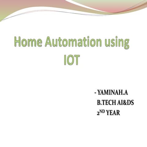 yaminah..home automation.new technologys