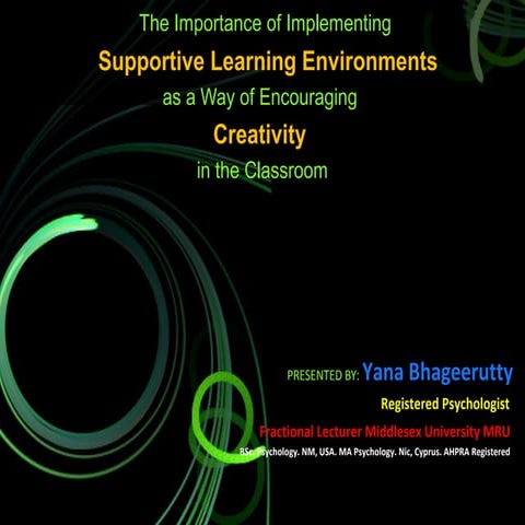 Yana - Education conference mdx