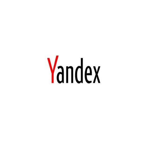 Yandex at a Glance Vladimir Gorovoy 