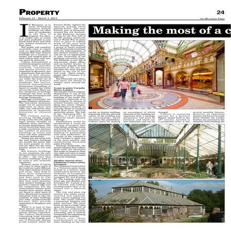 Yangon heritage buildings article